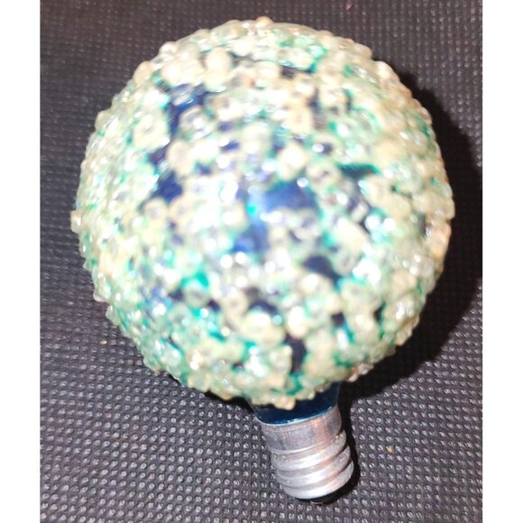 GE Vintage Sparkling Crystal Beaded Decorative Light Bulb - Picture 3 of 10